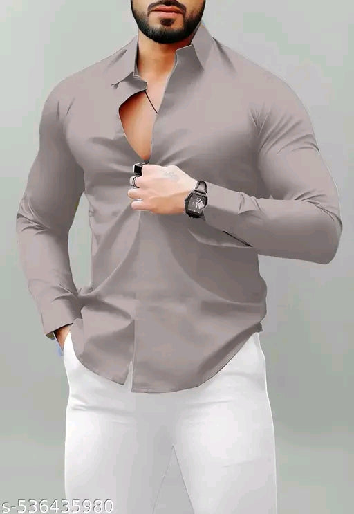 Formal Plain Shirts for Men