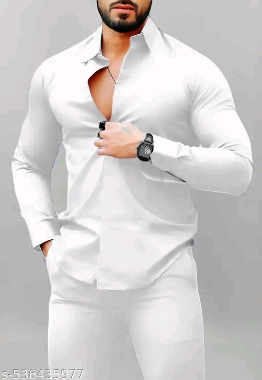 Formal Plain Shirts for Men