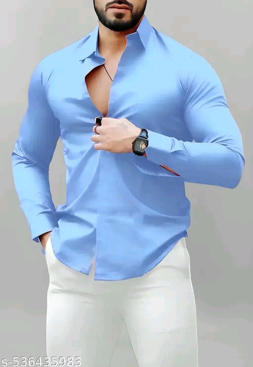 Formal Plain Shirts for Men