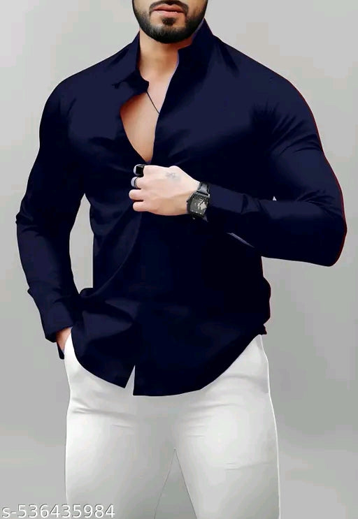 Formal Plain Shirts for Men