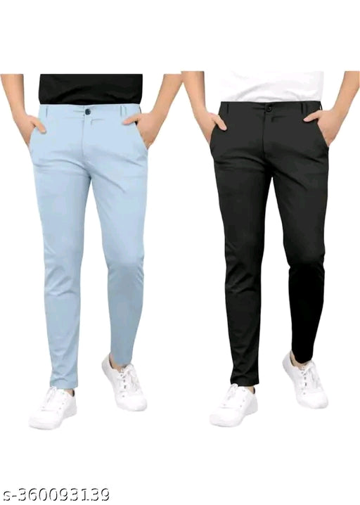 Stylish men 's new design trouser with comboo of 2