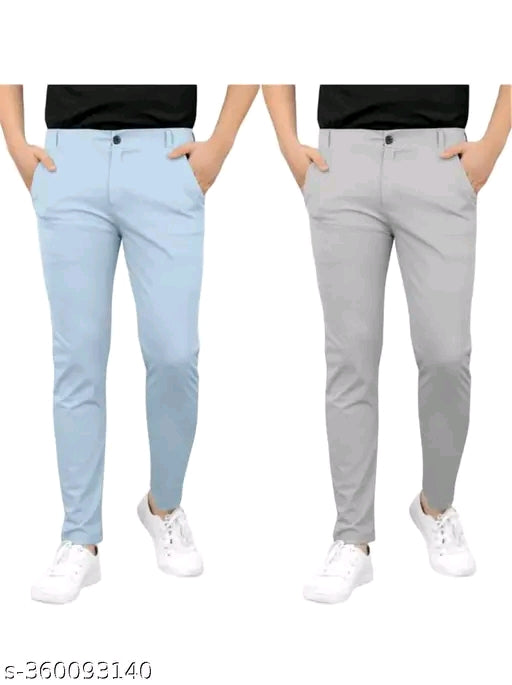 Stylish men 's new design trouser with comboo of 2