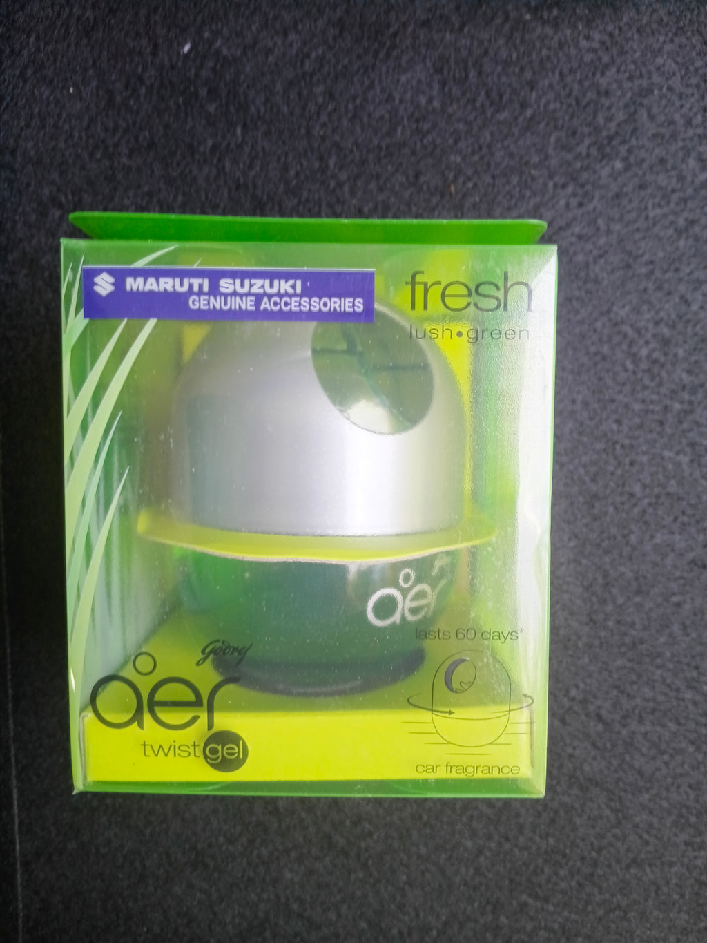Godrej aer twist gel Car Fragrance - Lush Green (Maruti Suzuki Genuine Accessory)