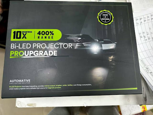 Pro-Grade Bi-LED Projector Headlight Lens Upgrade Kit – 10X Brighter