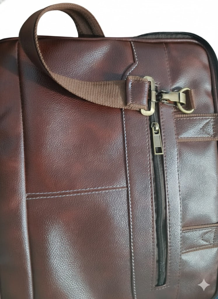 Leather Laptop Bag for Men